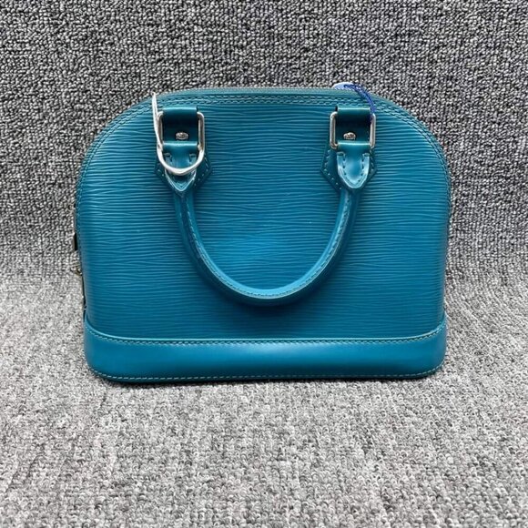 100% Authentic Louis Vuitton Alma Epi Leather Satchel Bag 480-081024 - Picture 3 of 16